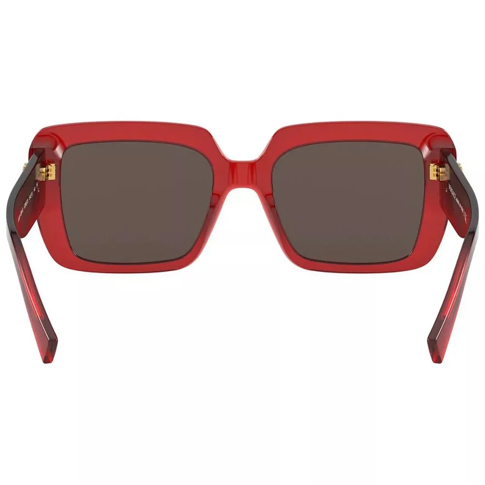 Versace VOD 4384-B Sunglasses TRANSPARENT RED/BROWN - Picture 5 of 15